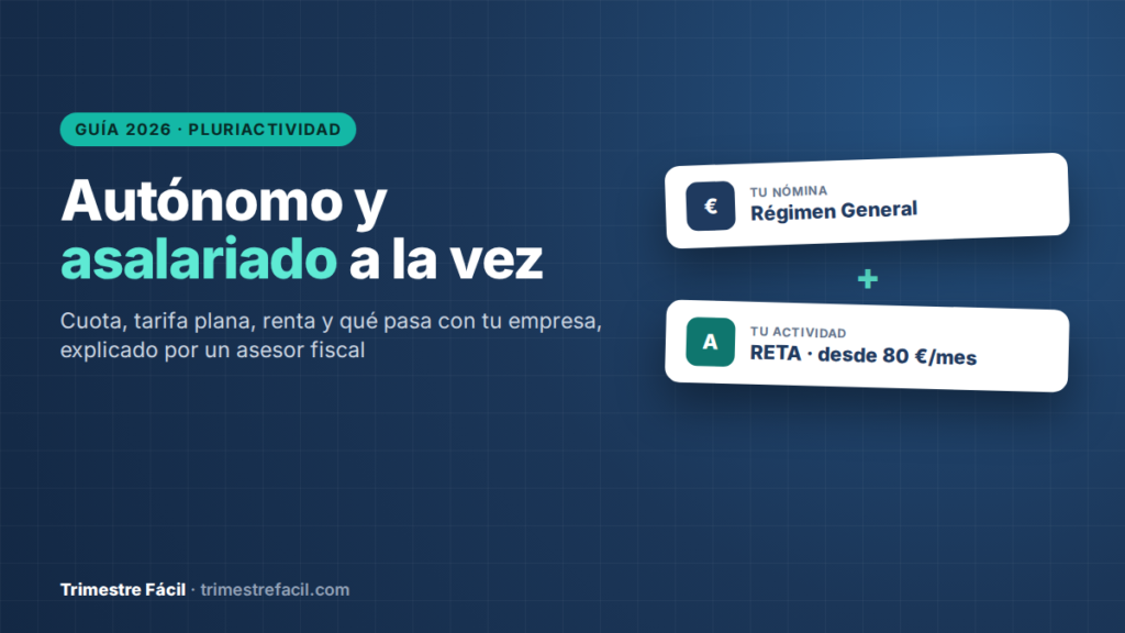 Autónomo y asalariado a la vez: guía 2026